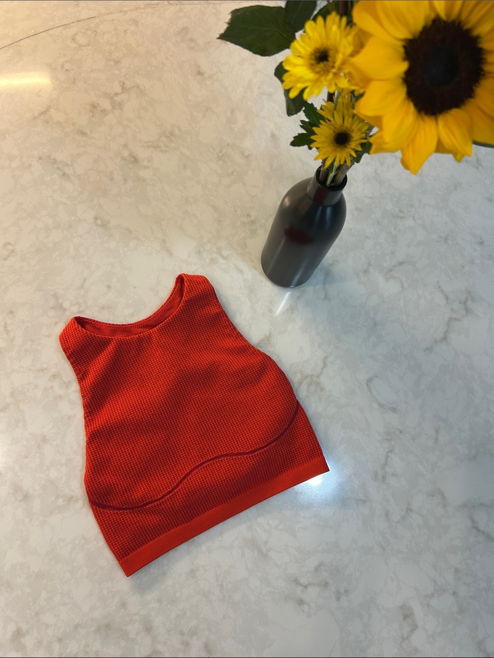 OFFLINE by Aerie seamless textured high-neck workout top